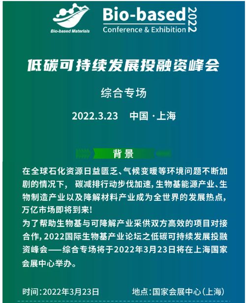 生物基与降解材料产业是全世界的发展热点,万亿市场即将到来